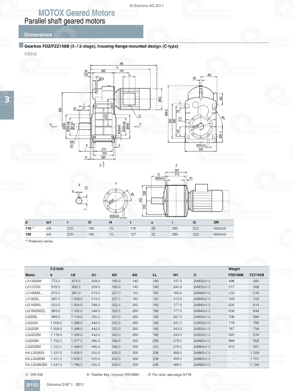 Siemens FDZ-FZZ168B